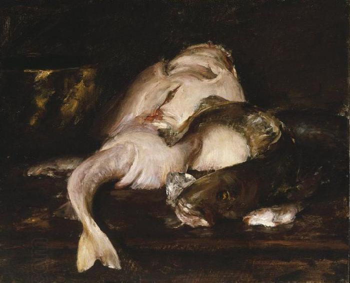 William Merritt Chase Still Life, Fish China oil painting art